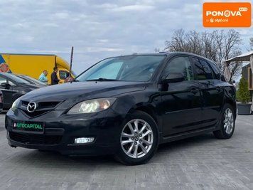 Mazda 3, 2006 р., Газ пропан-бутан / Бензин, 223 тис. км, Хетчбек, Чорний, Київ AT-10414939 фото