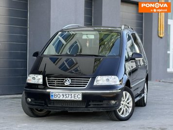 Volkswagen Sharan, 2008, Дизель, 1.9 л., 234 тис. км, Мінівен, Чорний, Тернопіль Cars-Pr-268364 фото