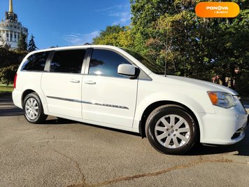 Chrysler Town & Country, 2016, Газ пропан-бутан / Бензин, 3.61 л., 151 тис. км, Мінівен, Білий, Київ 209678 фото