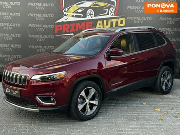 Jeep Cherokee, 2018, Бензин, 3.24 л., 49 тис. км, Позашляховик / Кросовер, Червоний, Вінниця 278345 фото