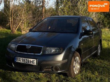 Skoda Fabia, 2004 р., Бензин, 204 тис. км, Седан, Сірий, Кропивницький (Кіровоград) AT-10418531 фото
