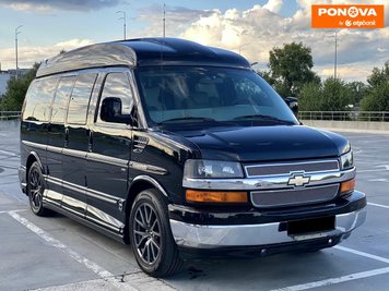 Chevrolet Express, 2011, Газ пропан-бутан / Бензин, 5.3 л., 91 тис. км, Мінівен, Чорний, Київ 113247 фото