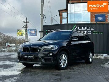 BMW X1, 2018 г., Дизель, 124 тыс. км, Внедорожник / Кроссовер, Чорный, Львов AT-10409699 фото