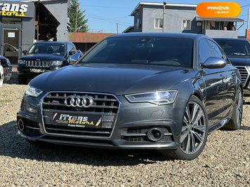 Audi S6, 2017, Бензин, 4 л., 74 тис. км, Седан, Сірий, Стрий 118066 фото