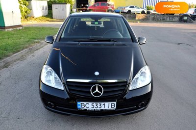 Mercedes-Benz A-Class, 2009, Бензин, 1.5 л., 244 тыс. км, Хетчбек, Чорный, Львов 47485 фото