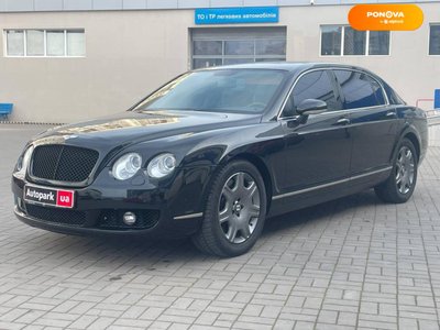 Bentley Continental, 2007, Бензин, 6 л., 136 тыс. км, Седан, Чорный, Одесса 27460 фото