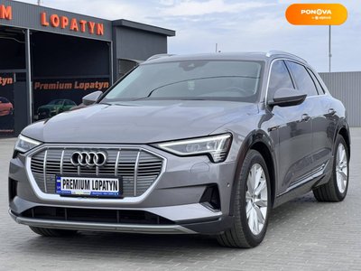 Audi e-tron, 2019, Електро, 156 тис. км, Позашляховик / Кросовер, Сірий, Лопатин 45369 фото