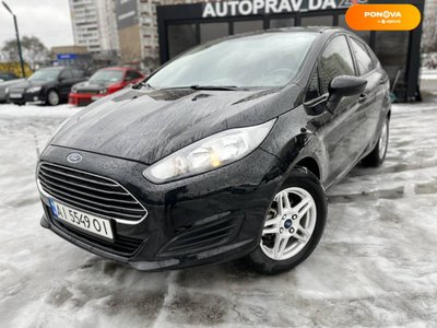 Ford Fiesta, 2018, Бензин, 1.6 л., 58 тыс. км, Седан, Чорный, Киев 5415 фото