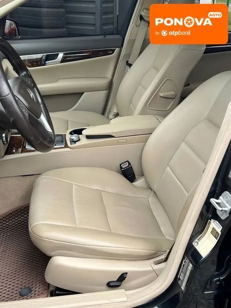 Mercedes-Benz C-Class, 2011 р., Бензин, 160 тис. км, Седан, Чорний, Черкаси AT-10416086 фото