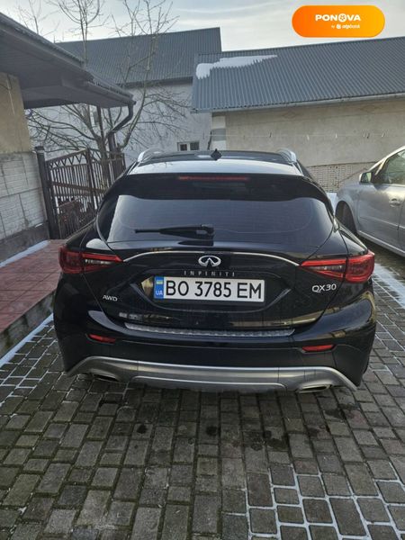 Infiniti QX30, 2016, Бензин, 1.99 л., 155 тис. км, Позашляховик / Кросовер, Чорний, Тернопіль Cars-Pr-61947 фото