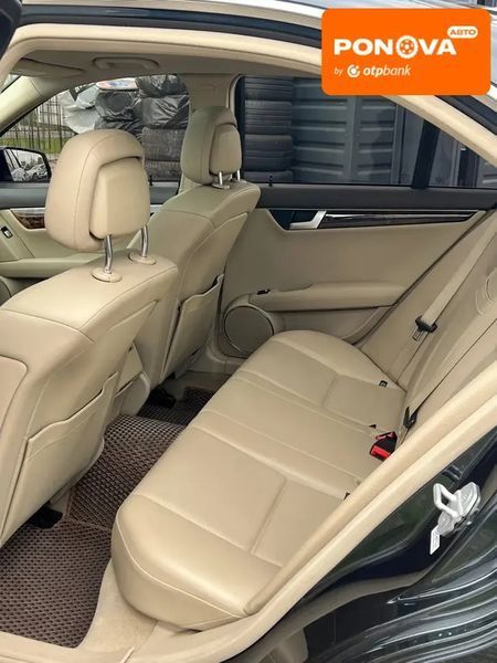Mercedes-Benz C-Class, 2011 р., Бензин, 160 тис. км, Седан, Чорний, Черкаси AT-10416086 фото