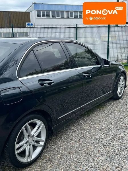 Mercedes-Benz C-Class, 2011 р., Бензин, 160 тис. км, Седан, Чорний, Черкаси AT-10416086 фото