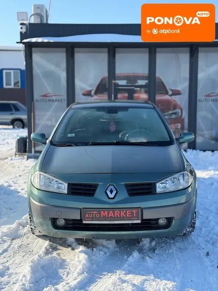 Renault Megane, 2003 р., Газ пропан-бутан / Бензин, 157 тис. км, Хетчбек, Зелений, Кропивницький (Кіровоград) AT-10413066 фото