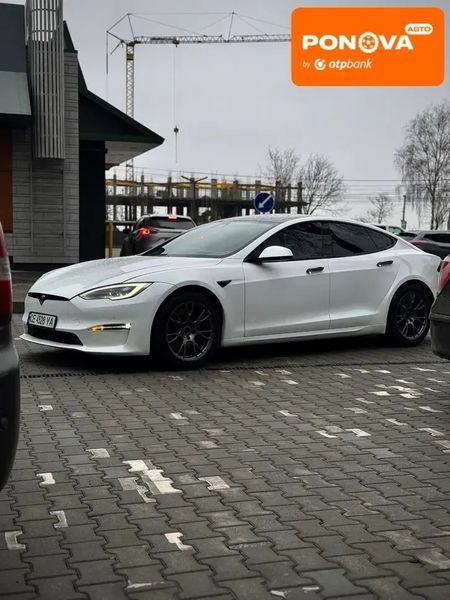 Tesla Model S, 2022 г., Електро, 23 тыс. км, Лифтбек, Белый, Черновцы AT-10413330 фото
