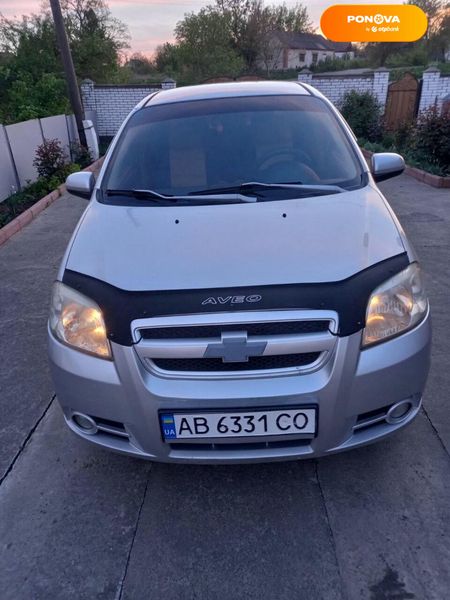 Chevrolet Aveo, 2007, Газ пропан-бутан / Бензин, 1.6 л., 192 тис. км, Седан, Сірий, Ладижин Cars-Pr-67990 фото