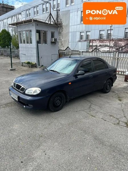 Daewoo Sens, 2004 г., Газ метан / Бензин, 189 тыс. км, Седан, Синий, Запорожье AT-10416220 фото