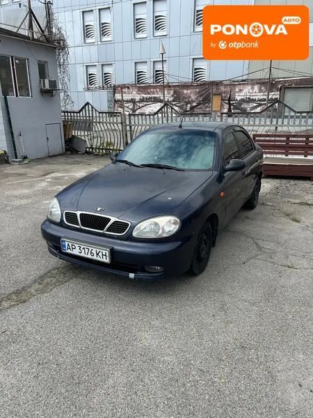 Daewoo Sens, 2004 г., Газ метан / Бензин, 189 тыс. км, Седан, Синий, Запорожье AT-10416220 фото