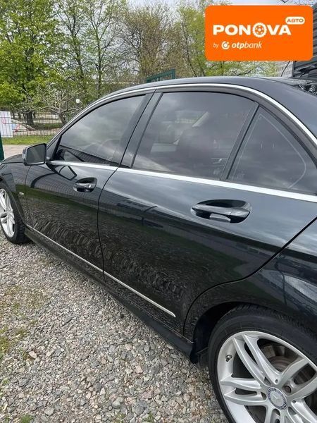 Mercedes-Benz C-Class, 2011 р., Бензин, 160 тис. км, Седан, Чорний, Черкаси AT-10416086 фото