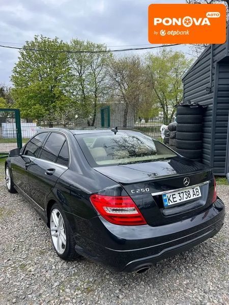 Mercedes-Benz C-Class, 2011 р., Бензин, 160 тис. км, Седан, Чорний, Черкаси AT-10416086 фото