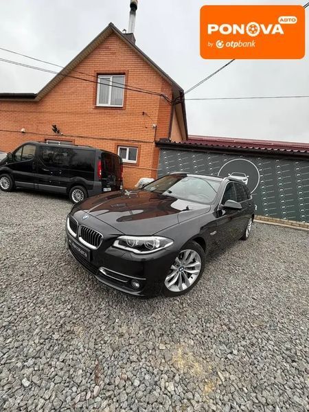 BMW 5 Series, 2016 г., Дизель, 300 тыс. км, Седан, Чорный, Дергачі AT-10406048 фото