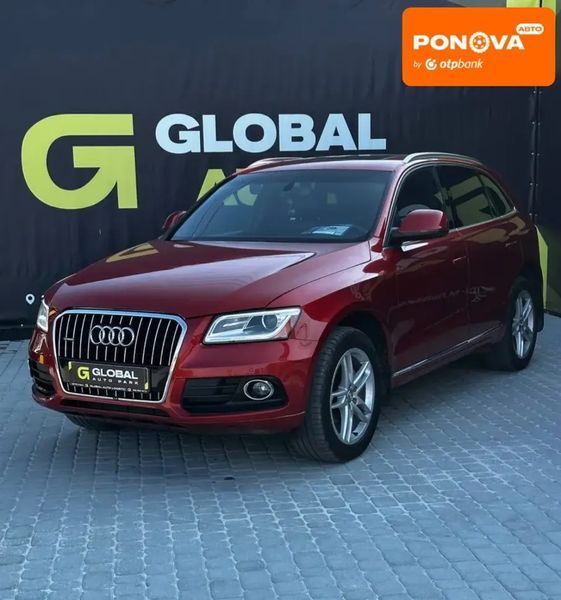 Audi Q5, 2014 р., Бензин, 142 тис. км, Позашляховик / Кросовер, Червоний, Львів AT-10397674 фото