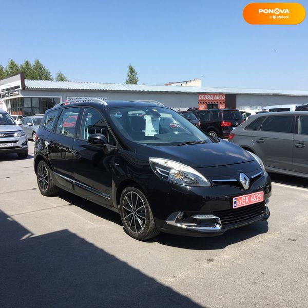 Renault Grand Scenic, 2012, Дизель, 1.6 л., 150 тис. км, Мінівен, Чорний, Житомир 109507 фото