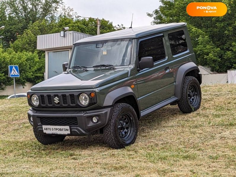 Suzuki Jimny, 2023, Бензин, 1.46 л., 15 тис. км, Позашляховик / Кросовер, Зелений, Харків 49703 фото