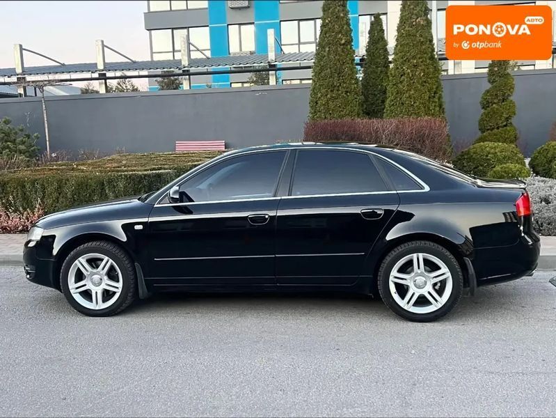 Audi A4, 2005 р., Бензин, 180 тис. км, Седан, Чорний, Дніпро (Дніпропетровськ) AT-10412789 фото