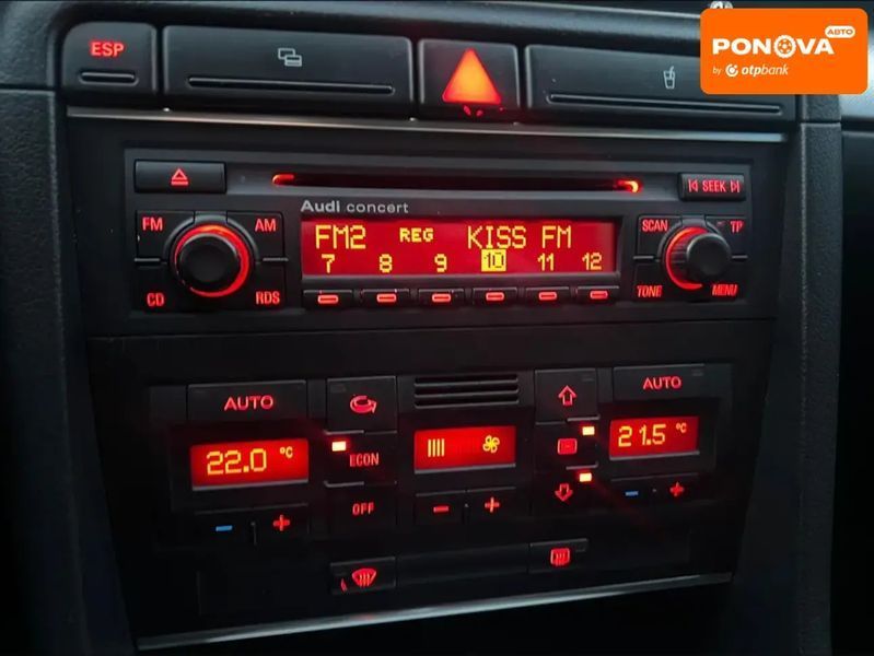 Audi A4, 2005 р., Бензин, 180 тис. км, Седан, Чорний, Дніпро (Дніпропетровськ) AT-10412789 фото