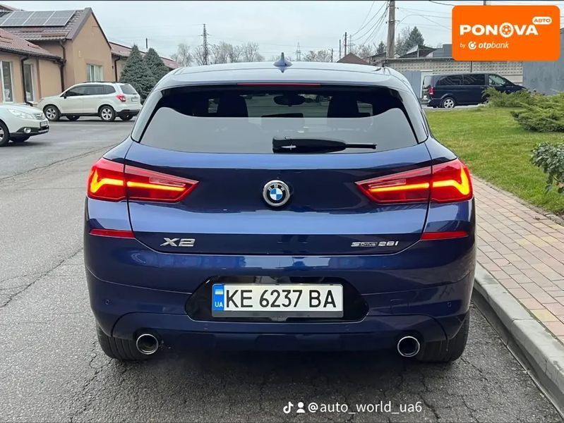 BMW X2, 2019 г., Бензин, 88 тыс. км, Внедорожник / Кроссовер, Синий, Днепр (Днепропетровск) AT-10406790 фото
