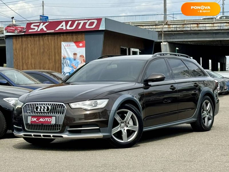 Audi A6 Allroad, 2012, Бензин, 3 л., 132 тыс. км, Универсал, Коричневый, Киев 44359 фото