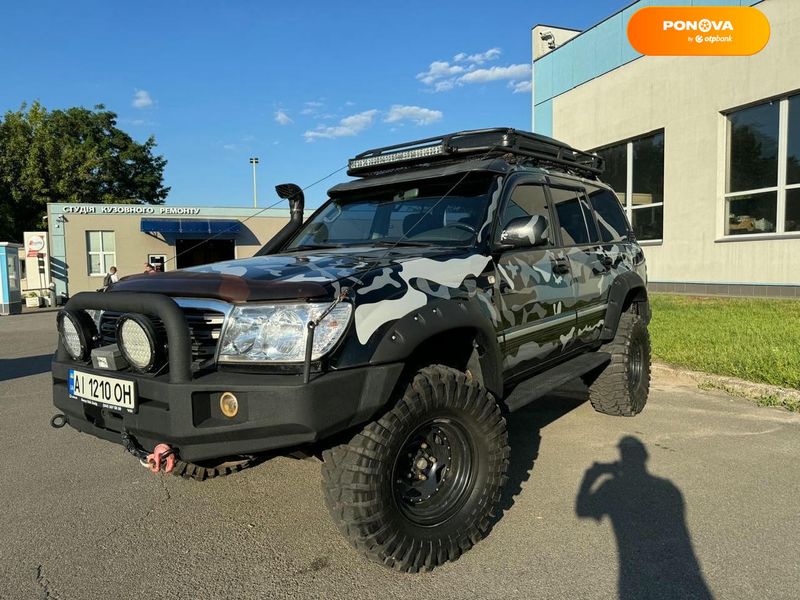 Toyota Land Cruiser, 2004, Газ пропан-бутан / Бензин, 4.7 л., 300 тис. км, Позашляховик / Кросовер, Чорний, Київ 101481 фото