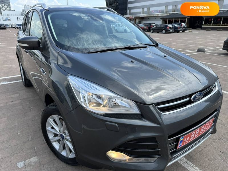 Ford Kuga, 2016, Дизель, 2 л., 175 тыс. км, Внедорожник / Кроссовер, Серый, Житомир Cars-Pr-59918 фото