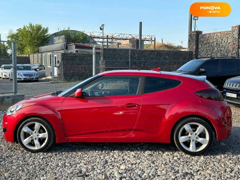 Hyundai Veloster, 2014, Бензин, 1.6 л., 208 тыс. км, Хетчбек, Красный, Одесса 6773 фото