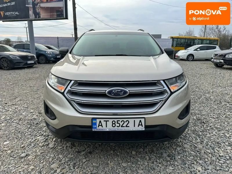 Ford Edge, 2017 г., Газ пропан-бутан / Бензин, 104 тыс. км, Внедорожник / Кроссовер, Бежевый, Ивано Франковск AT-10414962 фото