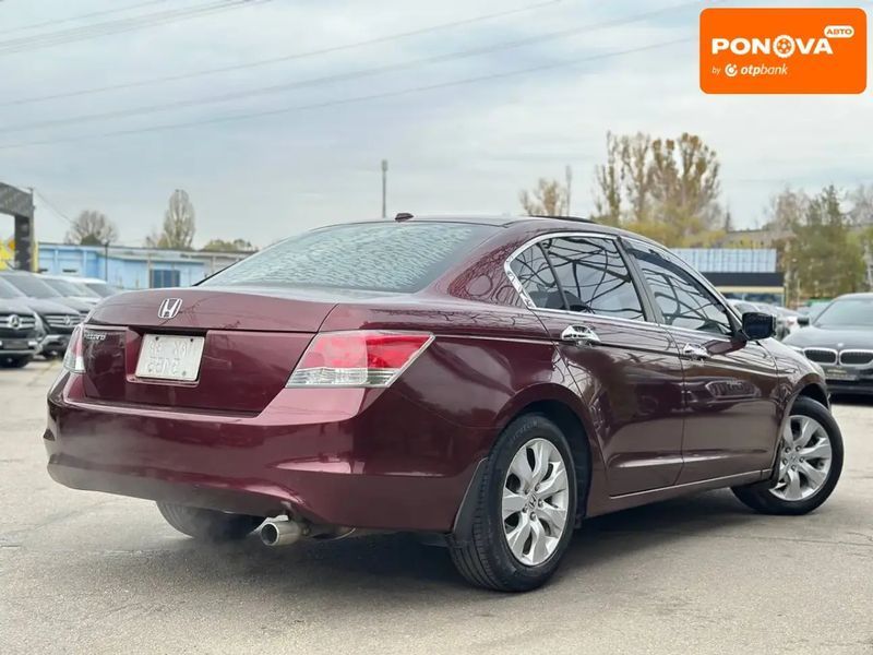 Honda Accord, 2008 р., Бензин, 142 тис. км, Седан, Червоний, Харків AT-10403743 фото
