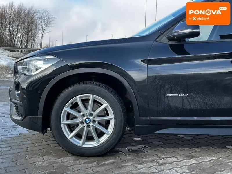 BMW X1, 2018 г., Дизель, 124 тыс. км, Внедорожник / Кроссовер, Чорный, Львов AT-10409699 фото
