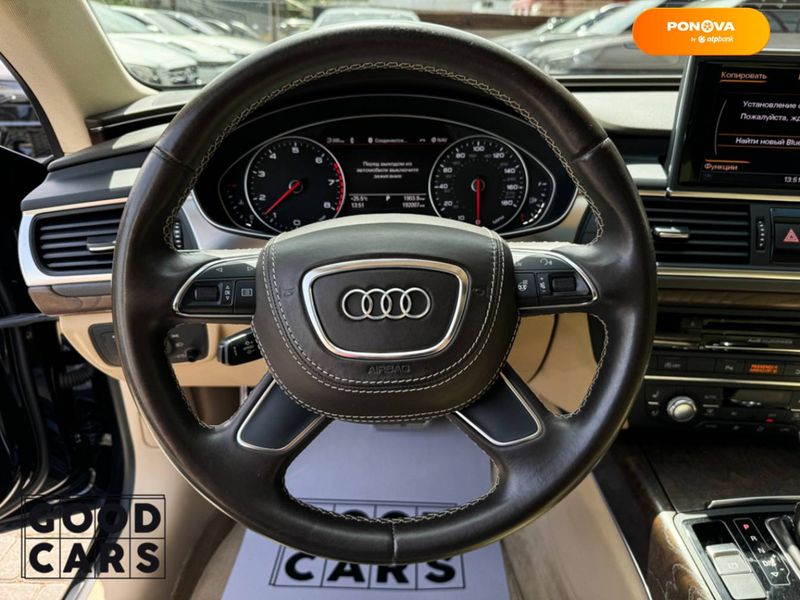 Audi A7 Sportback, 2013, Бензин, 3 л., 192 тис. км, Ліфтбек, Синій, Одеса 107143 фото