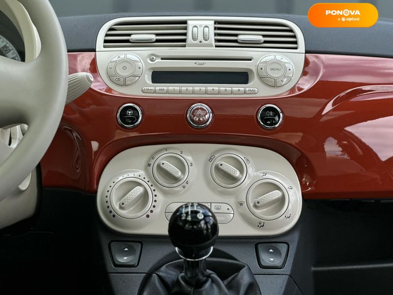 Fiat 500, 2008, Дизель, 1.3 л., 227 тыс. км, Хетчбек, Оранжевый, Дубно 108749 фото