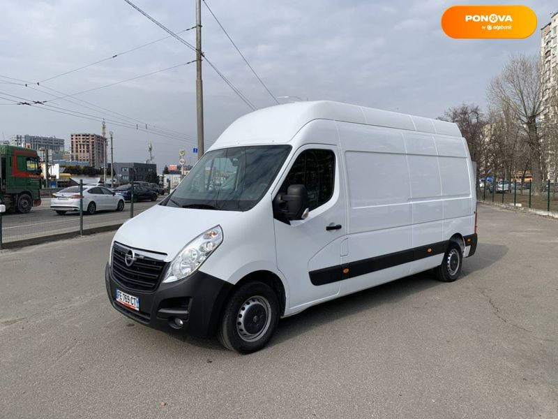 Opel Movano, 2018, Дизель, 2.3 л., 216 тис. км, Вантажний фургон, Білий, Київ 41471 фото