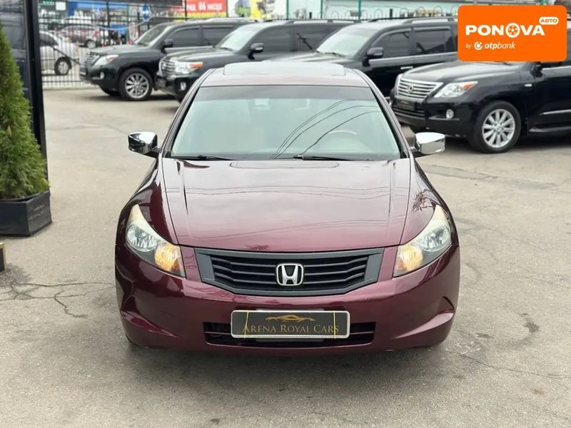 Honda Accord, 2008 р., Бензин, 142 тис. км, Седан, Червоний, Харків AT-10403743 фото