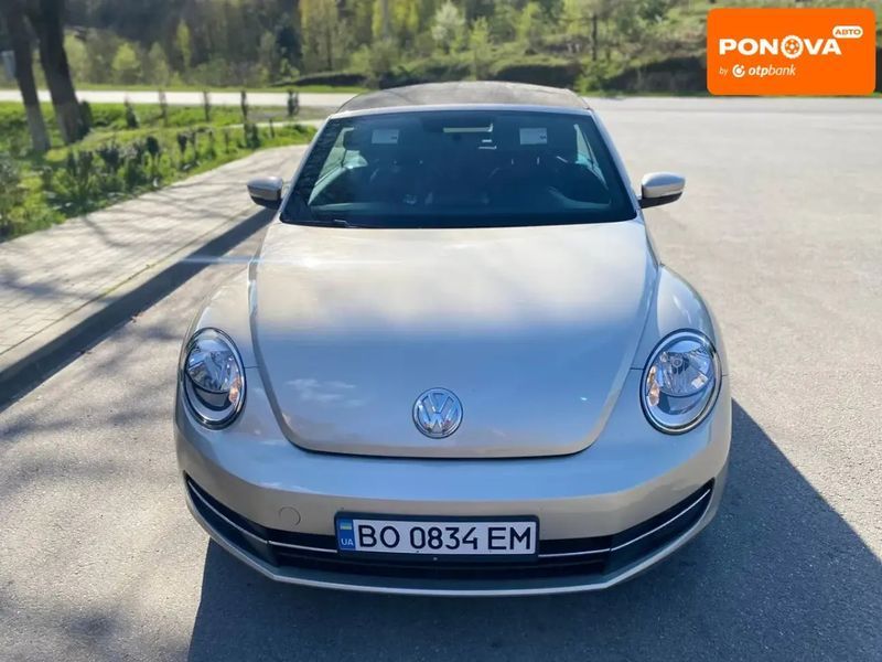 Volkswagen Beetle, 2014 г., Дизель, 122 тыс. км, Кабриолет, Бежевый, Ивано Франковск AT-10400558 фото