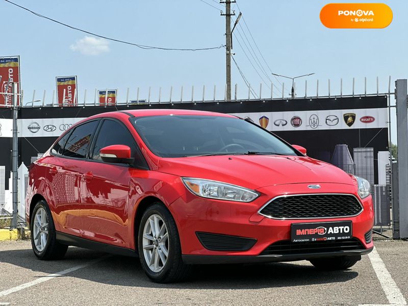 Ford Focus, 2017, Бензин, 2 л., 117 тис. км, Седан, Червоний, Київ 109994 фото