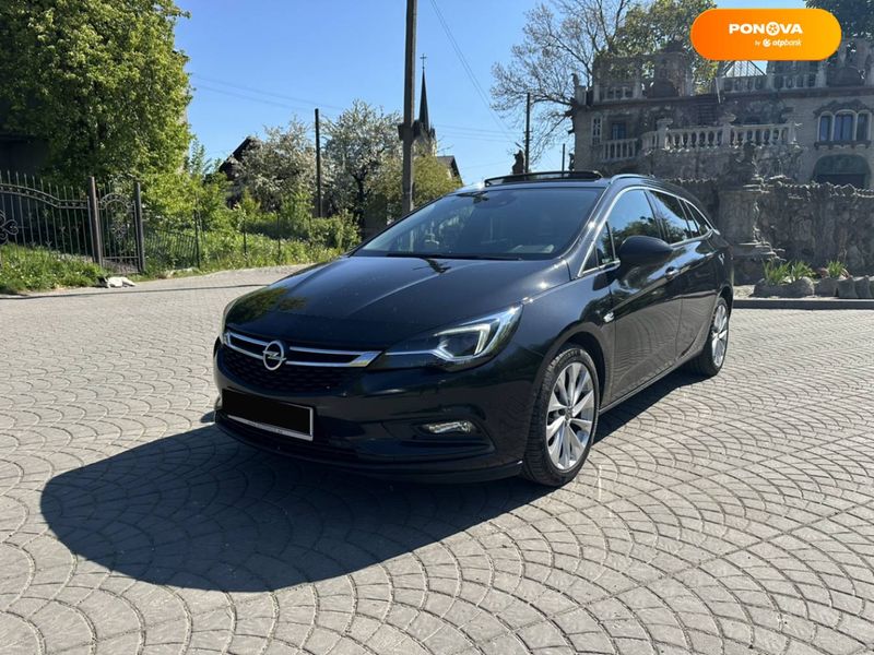 Opel Astra, 2016, Дизель, 1.6 л., 247 тыс. км, Универсал, Чорный, Луцк Cars-Pr-67102 фото