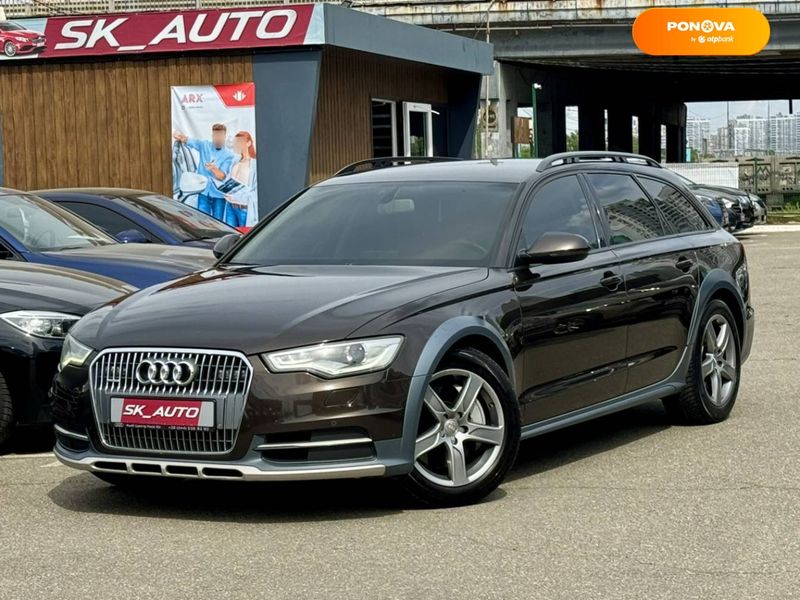 Audi A6 Allroad, 2012, Бензин, 3 л., 132 тыс. км, Универсал, Коричневый, Киев 44359 фото