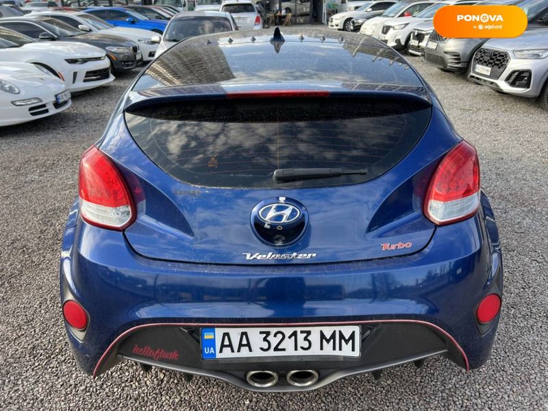 Hyundai Veloster, 2015, Бензин, 1.6 л., 65 тис. км, Хетчбек, Синій, Київ 26311 фото