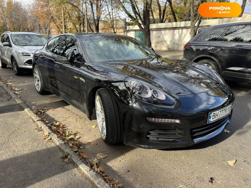 Porsche Panamera, 2014, Гібрид (HEV), 3 л., 261 тис. км, Фастбек, Чорний, Одеса Cars-Pr-55101 фото