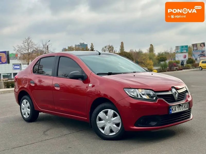 Renault Logan, 2016 г., Бензин, 59 тыс. км, Седан, Красный, Кривой Рог AT-10399757 фото