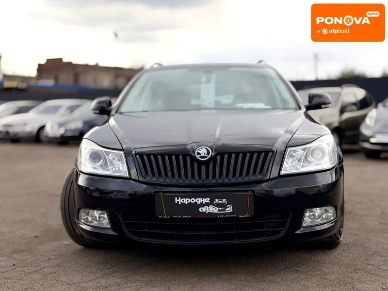Skoda Octavia, 2011 р., Бензин, 243 тис. км, Універсал, Чорний, Кривий Ріг AT-10413585 фото