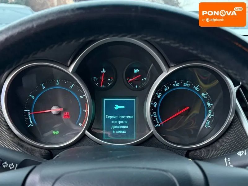 Chevrolet Cruze, 2014 р., Газ пропан-бутан / Бензин, 168 тис. км, Седан, Чорний, Харків AT-10408942 фото